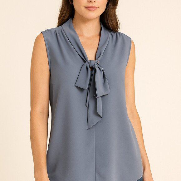 Grey Silky Top - Picture 2 of 2